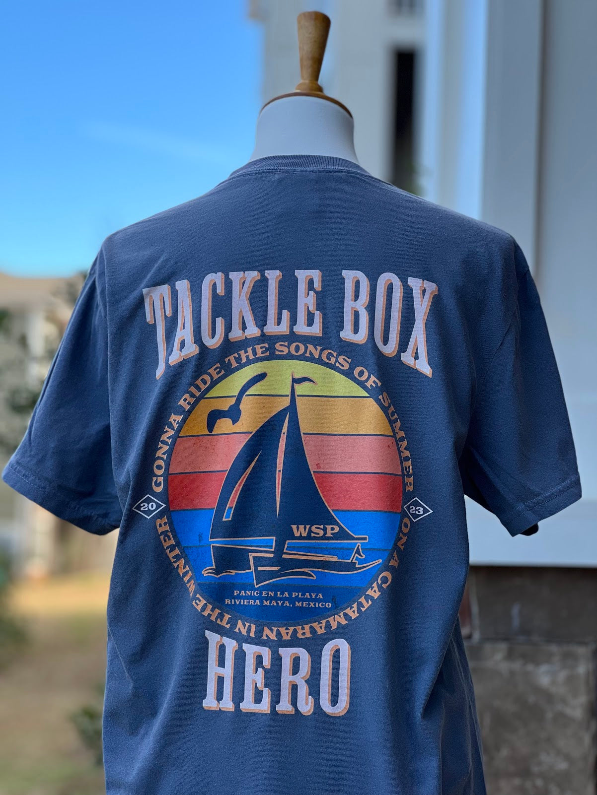 Panic En La Playa Tackle Box Hero T-Shirt