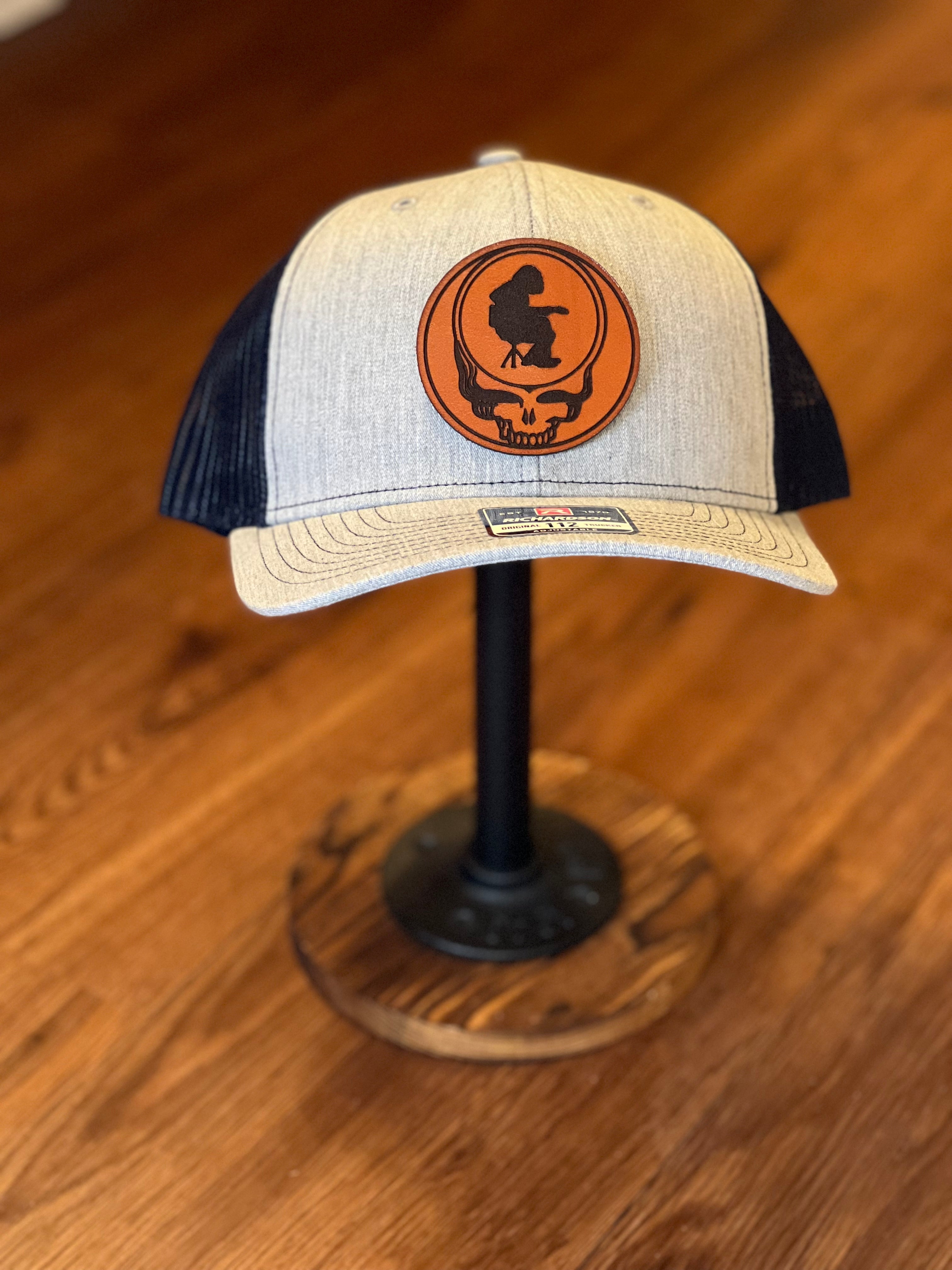 Widespread Panic Trucker Hat / Seal Cotton with Oat Mesh and Pumpkin Mikey